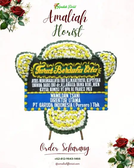 Papan Bunga Duka Purwobinangun